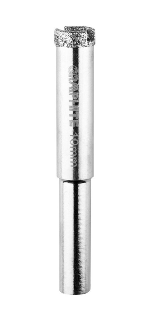 Wiertła diamentowe 5-12 mm z prowadnicą, zestaw 6 szt.