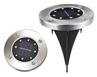 ZD50J Ogrodowa lampa solarna 8led zestaw 4szt