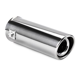 Końcówka tłumika wydechu stal nierdzewna mt 002 chrom amio-01302