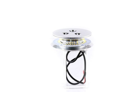 Lampa ostrzegawcza błyskowa kogut 39 led magnes r65 r10 12v 24v war11m amio-01500