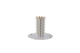 Lampa ostrzegawcza błyskowa kogut 80 led magnes r10 12v 24v w09m amio-01502
