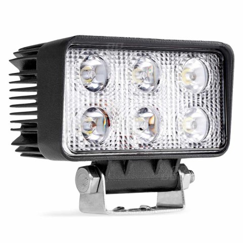Lampa robocza halogen led szperacz awl02 6 led 12v 24v amio-01613