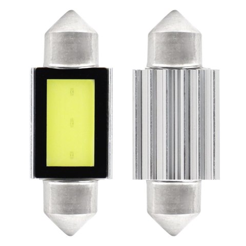 Żarówki led canbus cob3 festoon c5w c10w c3w 36mm white 12v
