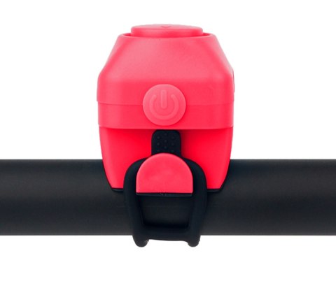 AG496C Dzwonek rowerowy elektryczny red