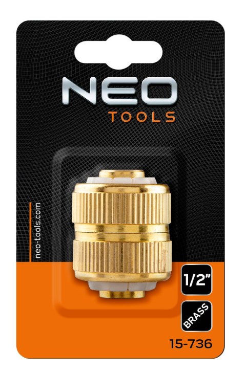 Reparator węża 1/2", mosiężny