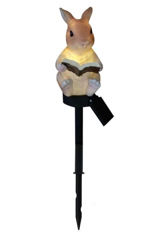 ZD50R Lampa solarna led królik z książką