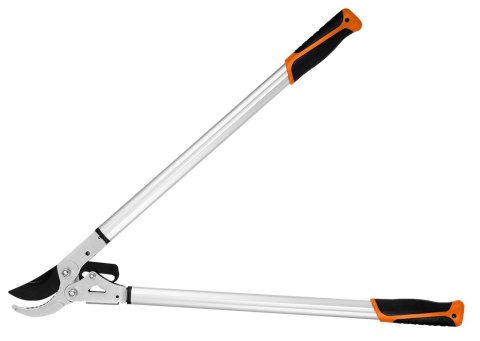 Sekator do gałęzi by-pass 710 mm, zakres do 45 mm, przekładnia zwiększajaca siłe nacisku o 30%