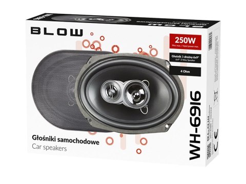 0949# Głośnik blow wh-6916 6x9" 3way komplet samochodowy