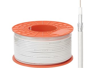40101# Przewód koncentryczny digisat 1,0 cu plastikowa rolka