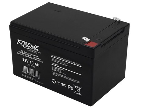 82-215# Akumulator żelowy 12v 10ah xtreme 153x75x99_6,5