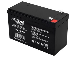 82-219# Akumulator żelowy 12v 7.5ah xtreme 150x100x65_6,5