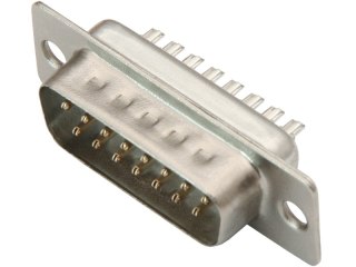 9614# D-sub db15(m) wtyk na kabel