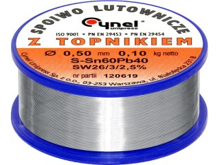 9631# Cyna 0,50/100g/spoiwo lc60-fsw26 cynel