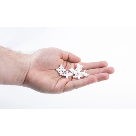 Krzyżyki dystansowe z kółkiem 1.5 mm, 100 szt.