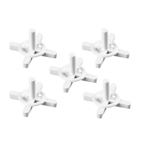 Krzyżyki dystansowe z kółkiem 4.0 mm, 100 szt.