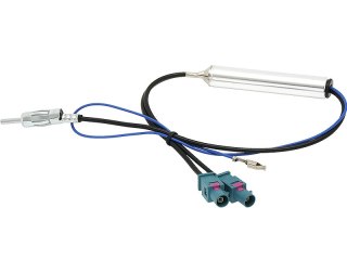 0823# Samochodowy separator antenowy 2xfakra-din