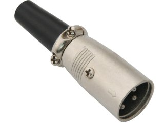 1651# Wtyk mikrofonowy xlr 3p na kabel skręc.odg