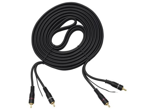 4457# Przyłącze 2xrca 6mm 10m złote + sterowanie