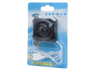 66-384# Rozgałęźnik usb wtyk a-4xgniazdo a 2.0 hub