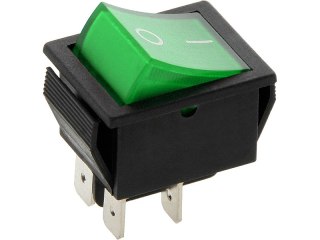 8850# Przełącznik mk621 zielony 12v podświetlany