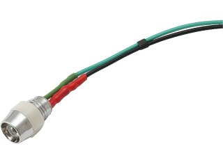 0573# Dioda led 5mm(biała 12v)kontrolka z przewodem