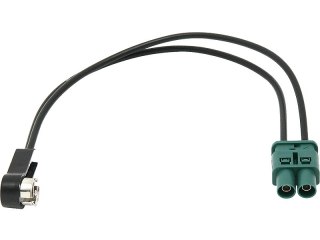 1976# Samochodowy adapter antenowy double-fakra(m) -wtyk iso