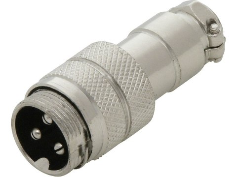 20-093# Gniazdo cb mikrofonowe 3pin na kabel