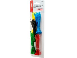41-407# Opaski zaciskowe zestaw kolor 2,5mm ct200c