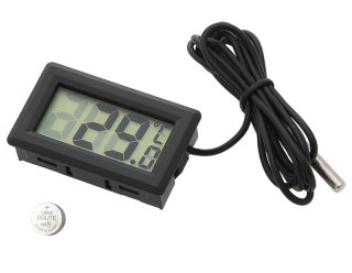 50-310# Termometr panelowy blow lcd czarne th001
