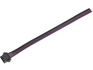 6270# Konektor do taśm led złącze wtyk rgb z przewodem