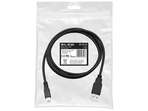 66-027# Przyłącze usb a - mini b 1m