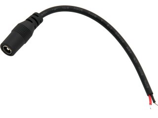 70-680# Gniazdo dc 2,1/5,5 z kablem 15cm