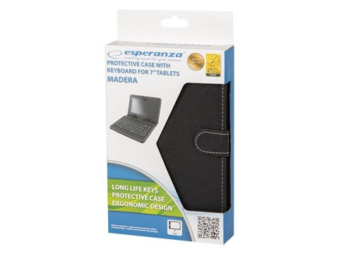 78-074# Etui do tabletu 7"uniw.z kla.microusb