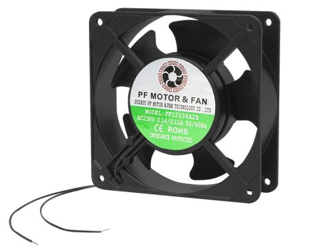 85-930# Wentylator 120x38mm 230v 1238fd kulkowy