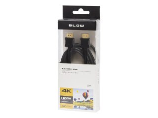 92-651# Przyłącze hdmi-hdmi black 2.0 4k 3m