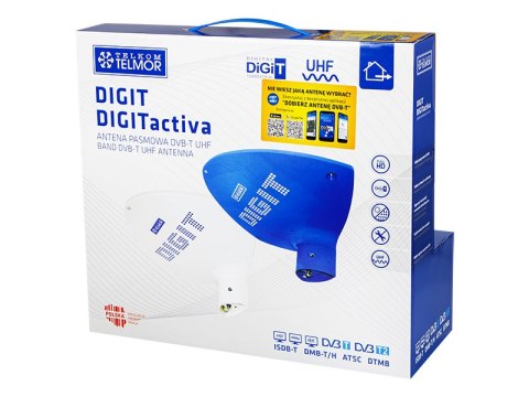 9424# Antena tv digit activa telmor niebieska