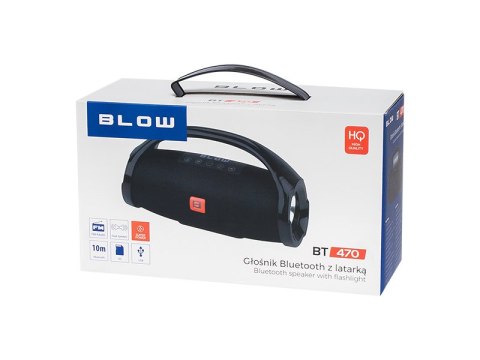30-327# Głośnik bluetooth bt470 latarka"