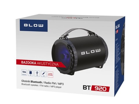 30-332# Głośnik bluetooth bazooka bt920"