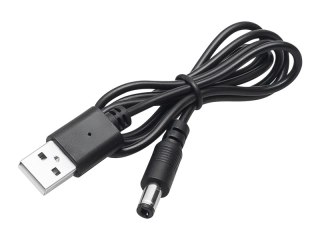 30-399# Przyłącze usb-wtyk dc2,5/5,5 do bazooka bt1000 80cm