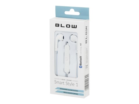 32-779# Słuchawki blow bluetooth 4.0 białe