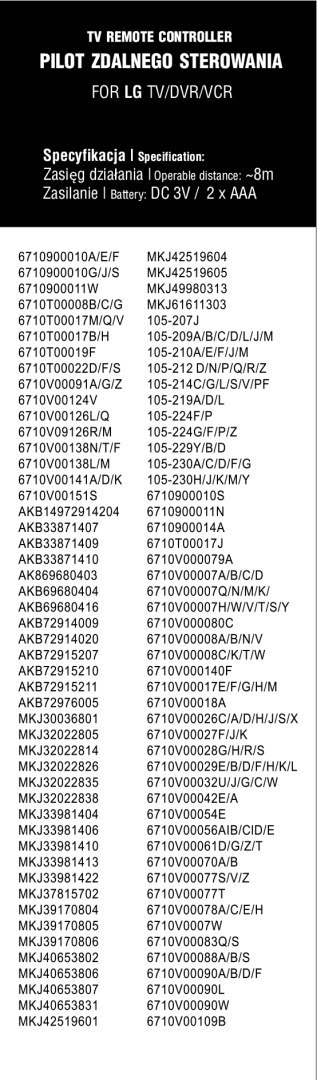 3987# Pilot lcd lg iv blister