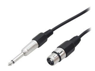 4363# Przyłącze wtyk 6,3mn-wtyk mikrofonowy xlr 10m