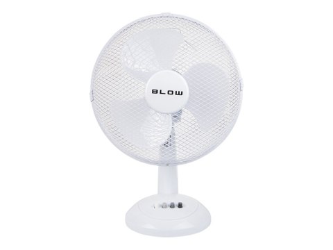 44-063# Wentylator biurkowy 12"/30cm 40w biały