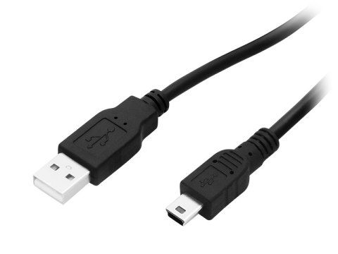 66-083# Przyłącze usb a - mini b 1,5m blister
