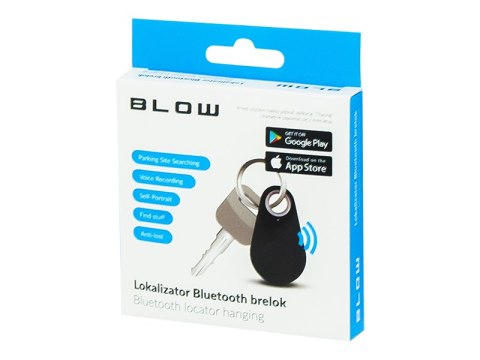 74-011# Brelok lokalizator kluczy bluetooth czarny