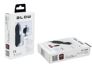 75-733# Ładowarka samochodowa wtyk micro usb 5v 2,1a 12-24v