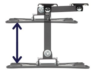 76-863# Uchwyt tv lcd hq 13"-42" typ x