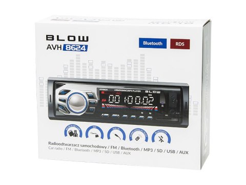 78-269# Radio blow avh-8624 rds mp3/usb/micro sd/bluetooth fm/am