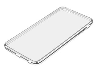 79-604# Etui iphone 6 6s plus srebrne "e"