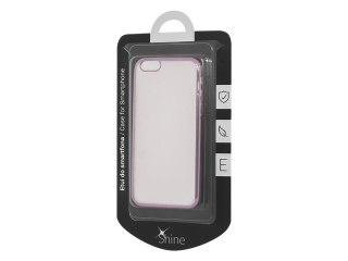 79-606# Etui iphone 6 6s plus różowe złoto "e"